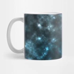 blue nebula Mug